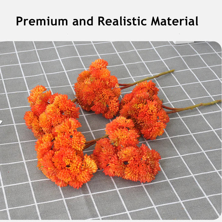 Bulk 8" Succulent Stems in 13 Colors Lifelike Artificial Plants Wholesale