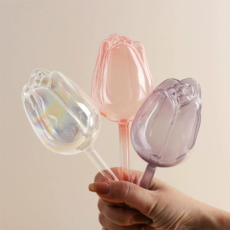 2-Pack Tulip Automatic Plant Waterers - Lazy Self-Watering Spikes for Potted Plants