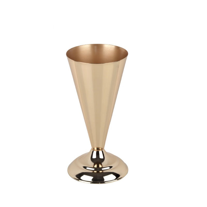 Bulk Gold Flower Arrangement Stand Versatile Trumpet Vase for Centerpieces Wedding Party Event Dining Room Home Decor Wholesale