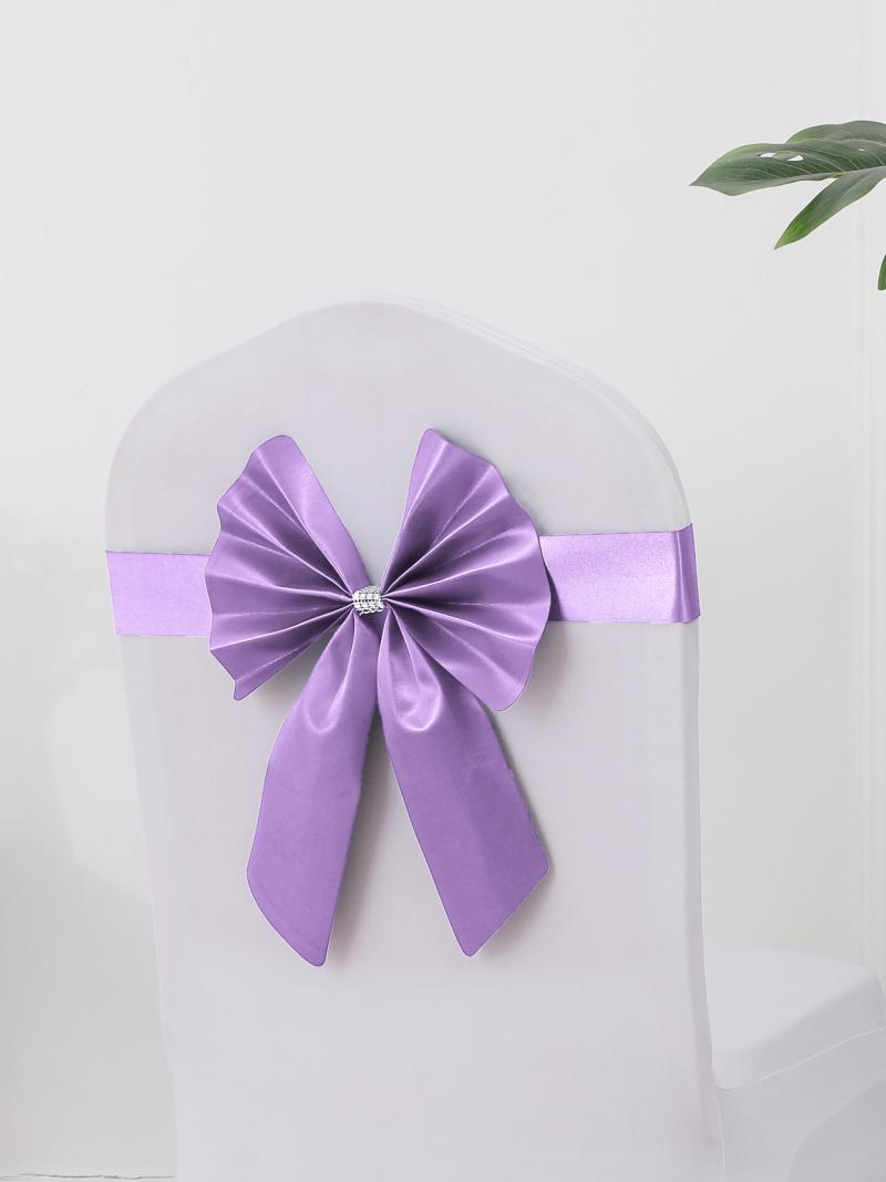 Bulk 2 Pcs Short Tail Butterfly Festival Chair Sashes Decoration Wholesale