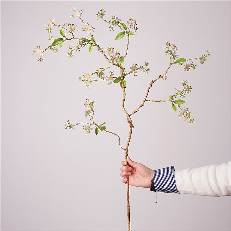 3ft Artificial Weeping Crabapple Blossom Branch - Wedding Window Ceiling Decor Fake Silk Flowers