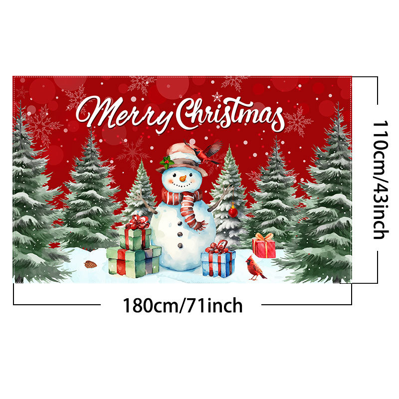 Bulk Halloween and Christmas Backdrop Banner Wall Covering and Hanging Photo Decoration Wholesale