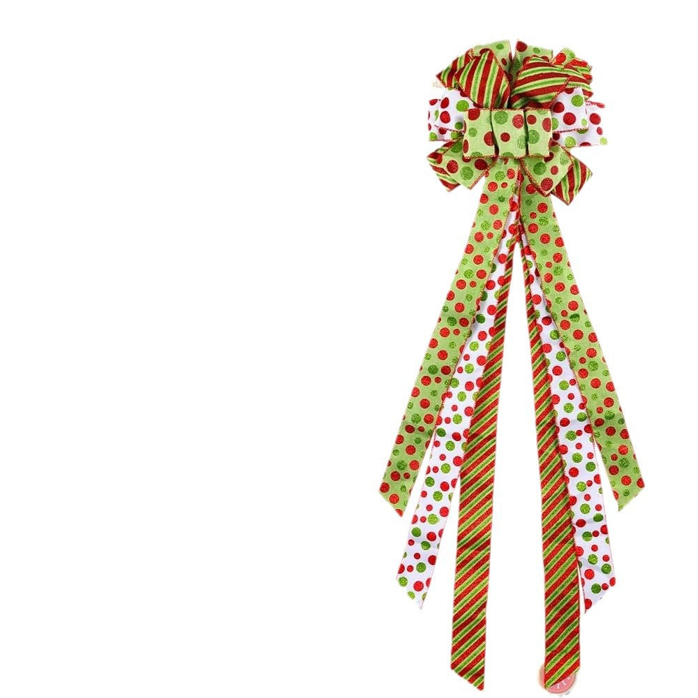 Bulk 45"x12" Large Christmas Tree Topper Bow Holiday Decor for Xmas Tree Wedding Thanksgiving & Indoor/Outdoor Decoration Wholesale