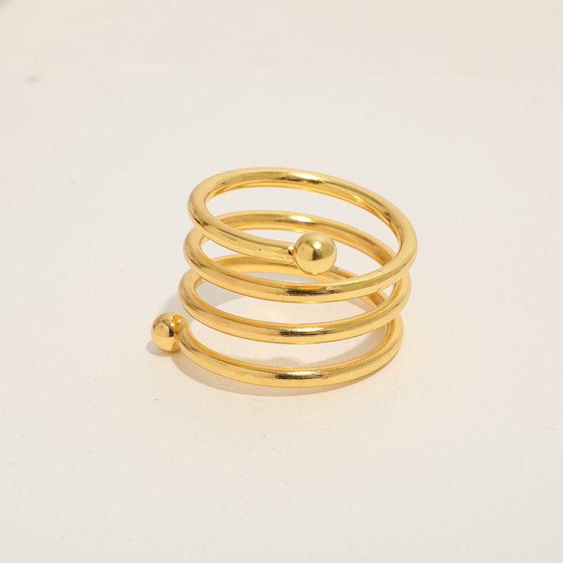 Bulk 12 PCS Spiral Napkin Rings for Christmas Wedding Party Dinner Table Decoration Wholesale