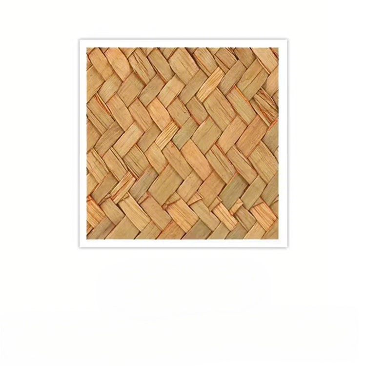 Bulk 10 Pack Handwoven Seagrass Placemats: Heat - Resistant, Creative (12.6"×8.7")
