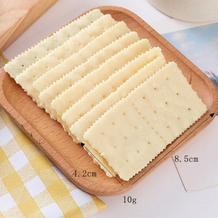 Artificial Biscuits - Fake Soda Crackers, Food Prop for Decoration & Display
