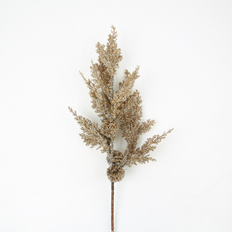 Christmas Decorative Branches 2-Pack - 1.97ft Total Length 1.05ft Branch Length | Festive Accessories for Potted Plants Buckets Flower Arrangements