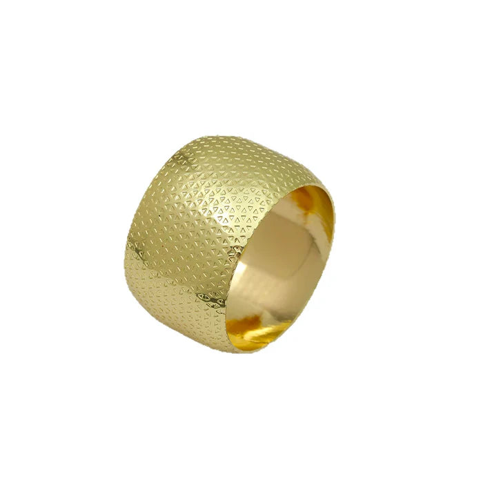 1.8 Inch Drum-Shaped Napkin Rings - Round Design for Wedding & Party Decor, Fits Cloth/Paper Napkins