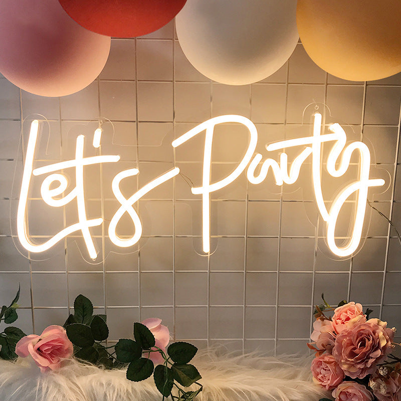 Bulk Light-up Letter Neon Sign for Engagement Party Birthday Wedding Party Wall Decor Wholesale