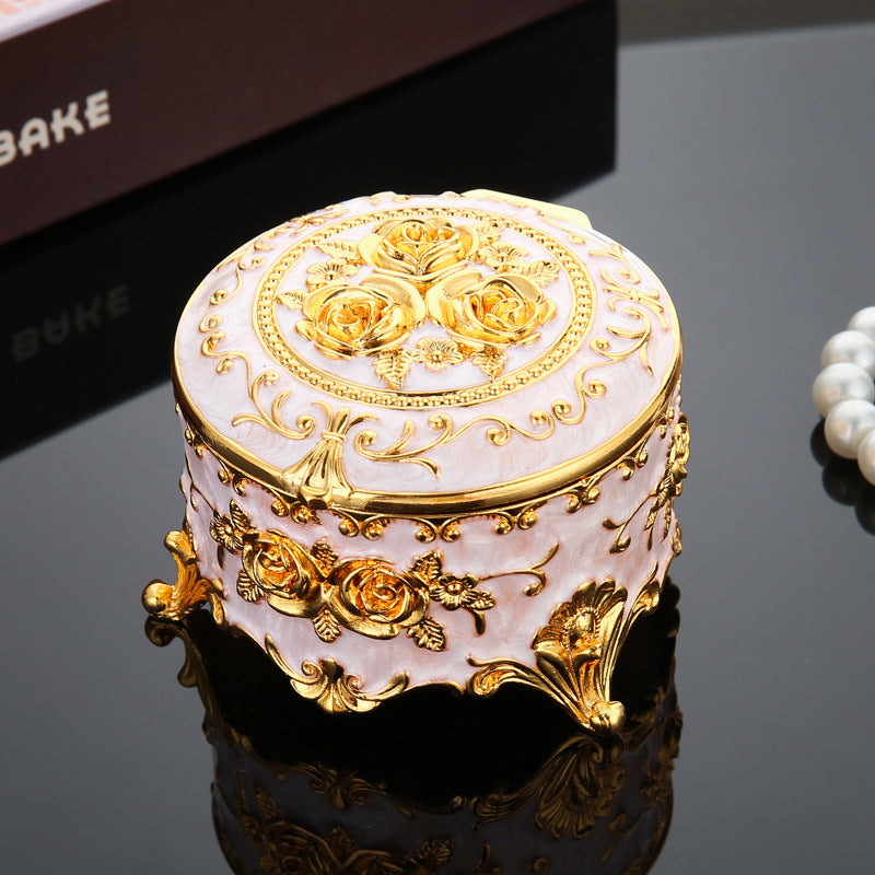 Bulk Antique Vintage Ring Box 2025 Victorian Style Jewelry Organizer Lined Interior for Bridal Shower Anniversary Gifts Wholesale