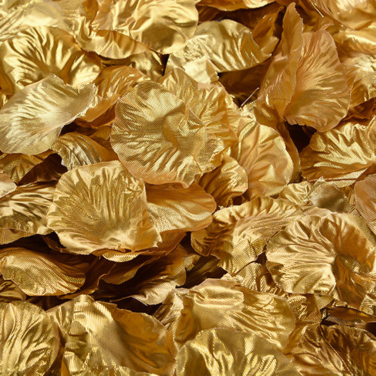 Bulk 200 Pcs 2X2 Inch Simulation Petals for Wedding Party Valentine's Day Anniversaries Romantic Atmosphere Decor Wholesale