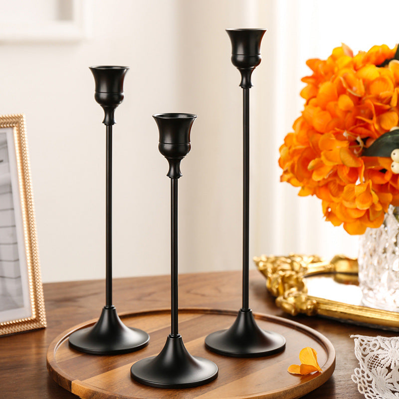 Bulk 3 Pcs Taper Candlestick Holders for Wedding Events Centerpiece Table Decor Wholesale