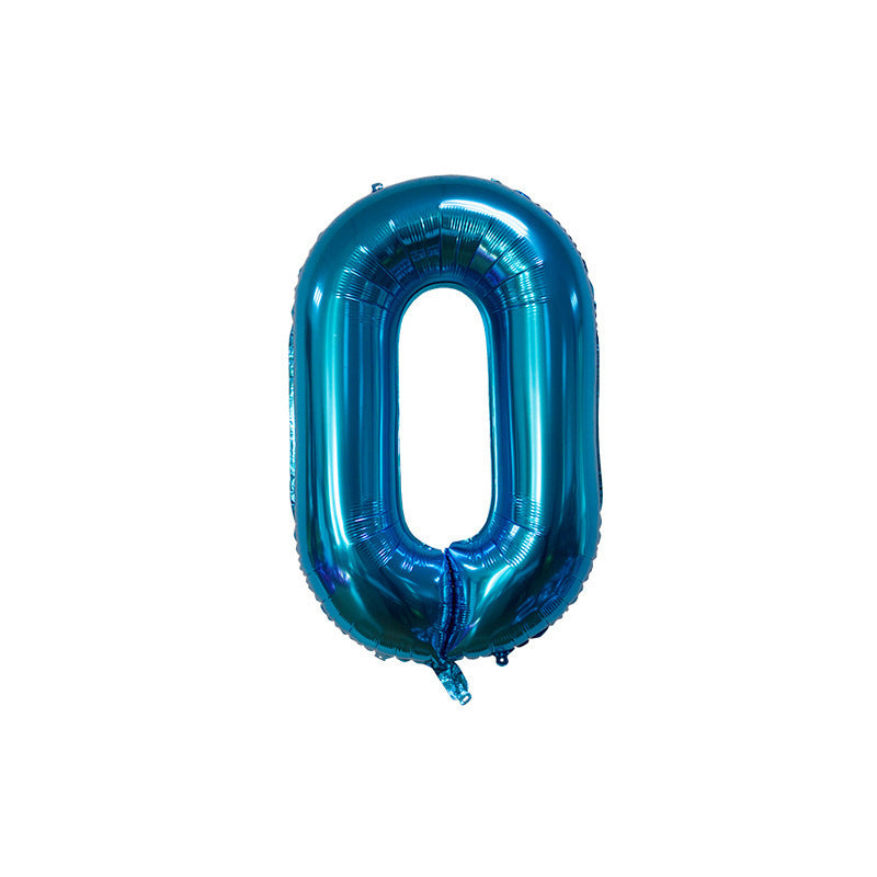 Bulk 32 Inch Foil Number Balloon for Birthday Party Decoration Graduation Celebration Holiday Accessory Decor Wholesale