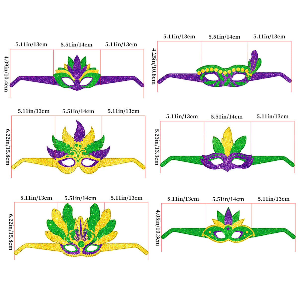 Bulk Mardi Gras Party Theme Decorations Kit with Tinsel Garland Hanging Swirl Colorful Garland Crown Mask Sign Decor for Mardi Gras Masquerade New Orleans Party Decorations Supplies Wholesale