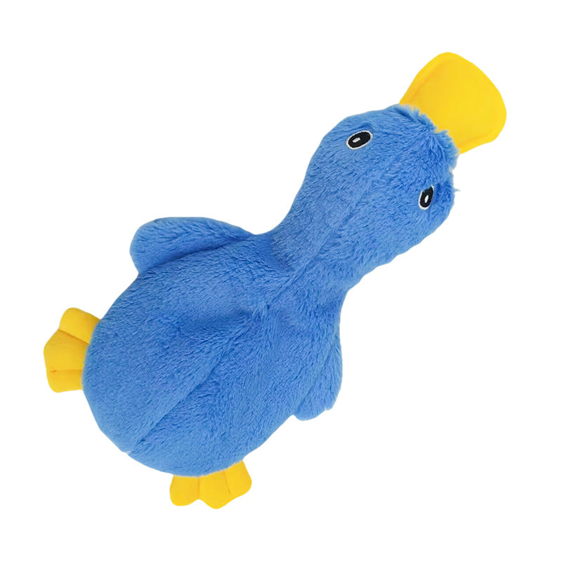 Premium Crinkle Dog Toy Duck Design with Soft Squeaker & Eco-Friendly Plush for All Breeds Indoor Play Chew-Proof Mental Stimulation