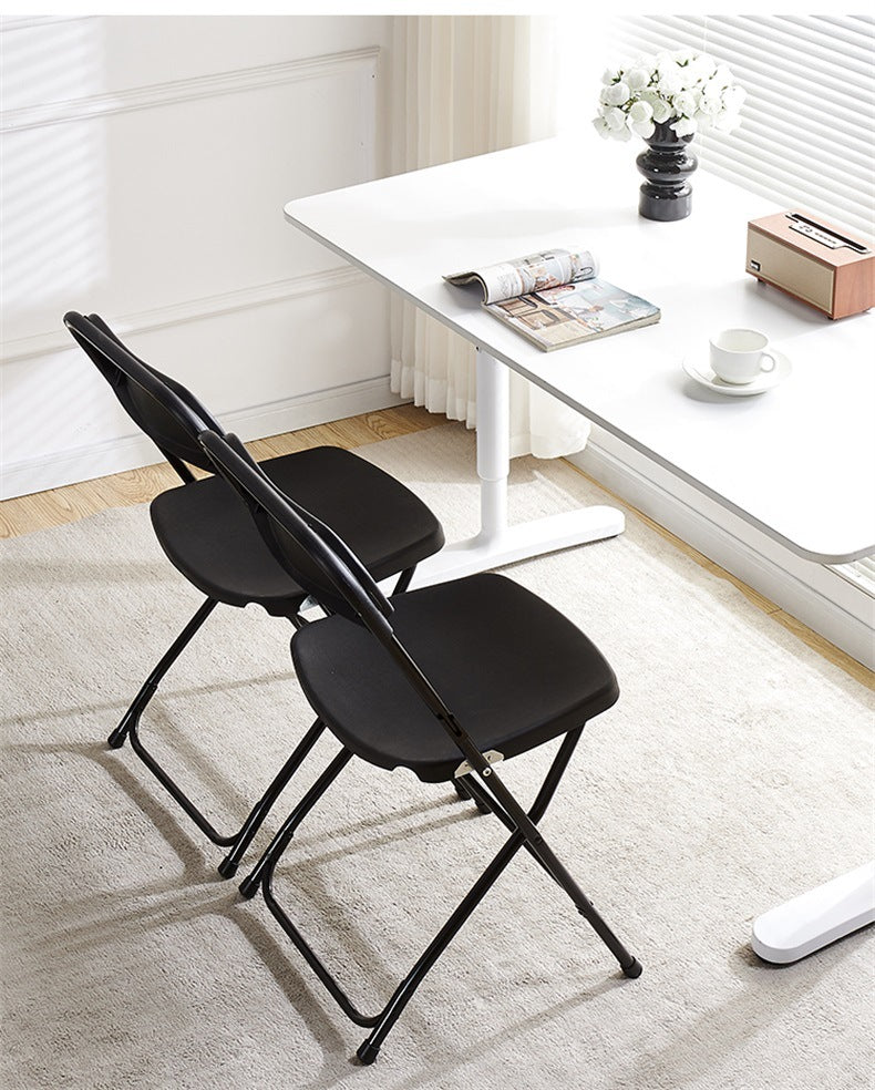 Bulk 6 Pcs Plastic Folding Chairs with Steel Frame Water-Resistant & Portable for Weddings Outdoor Events Office Parties Wholesale