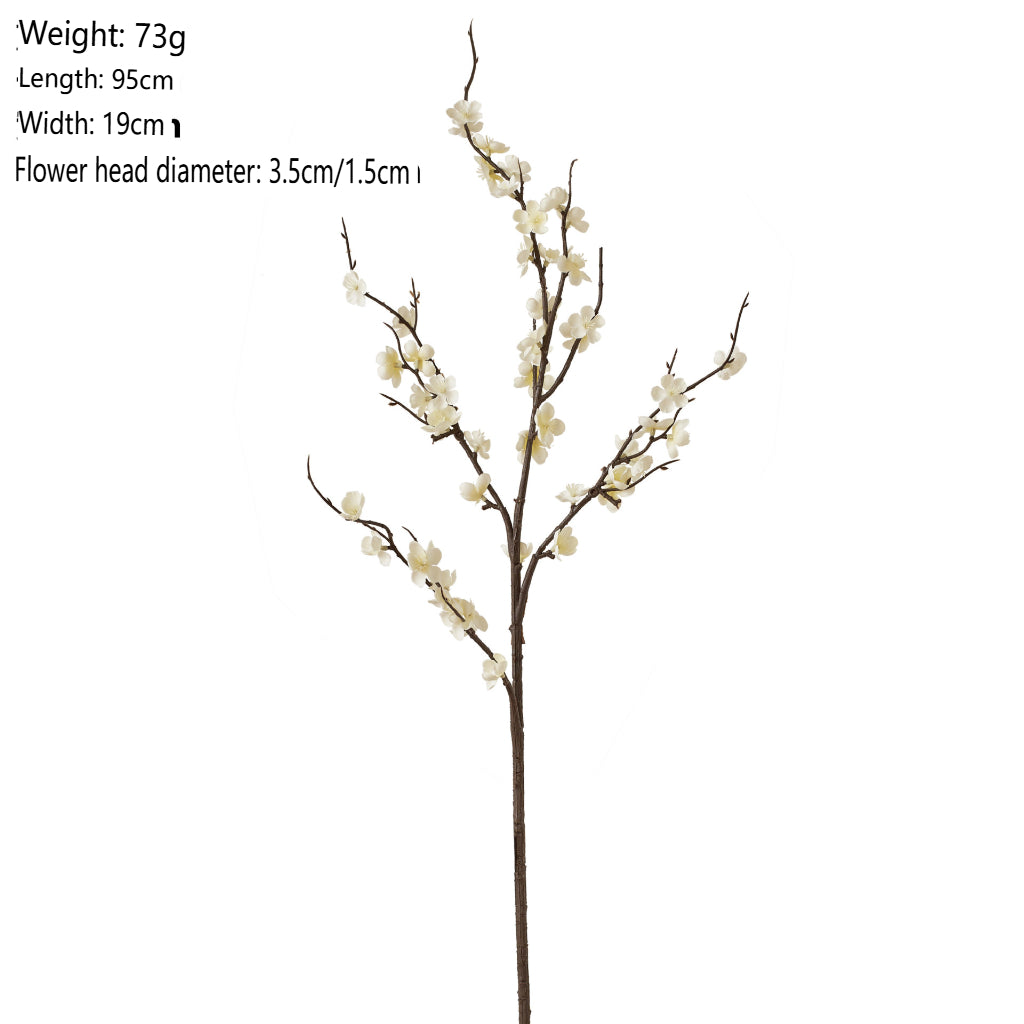 Bulk 4Pcs Cherry Blossom Branches Artificial Flowers for Spring Summer Indoor Decoration for Tables Home & Party Floral Arrangements Wholesale