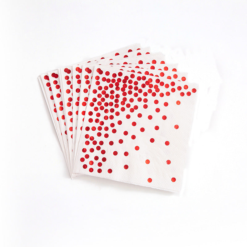 Bulk 2000Pcs Disposable Party Dinnerware with Paper Plates Cups Napkins for Birthday Wedding Party Wholesale