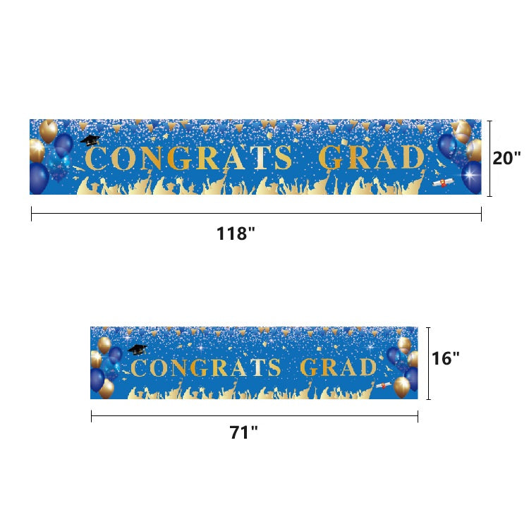 Bulk CONGRATS GRAD Banners WE ARE SO PROUD OF YOU Banners Decoration for Graduation Party Supplies Decor Wholesale