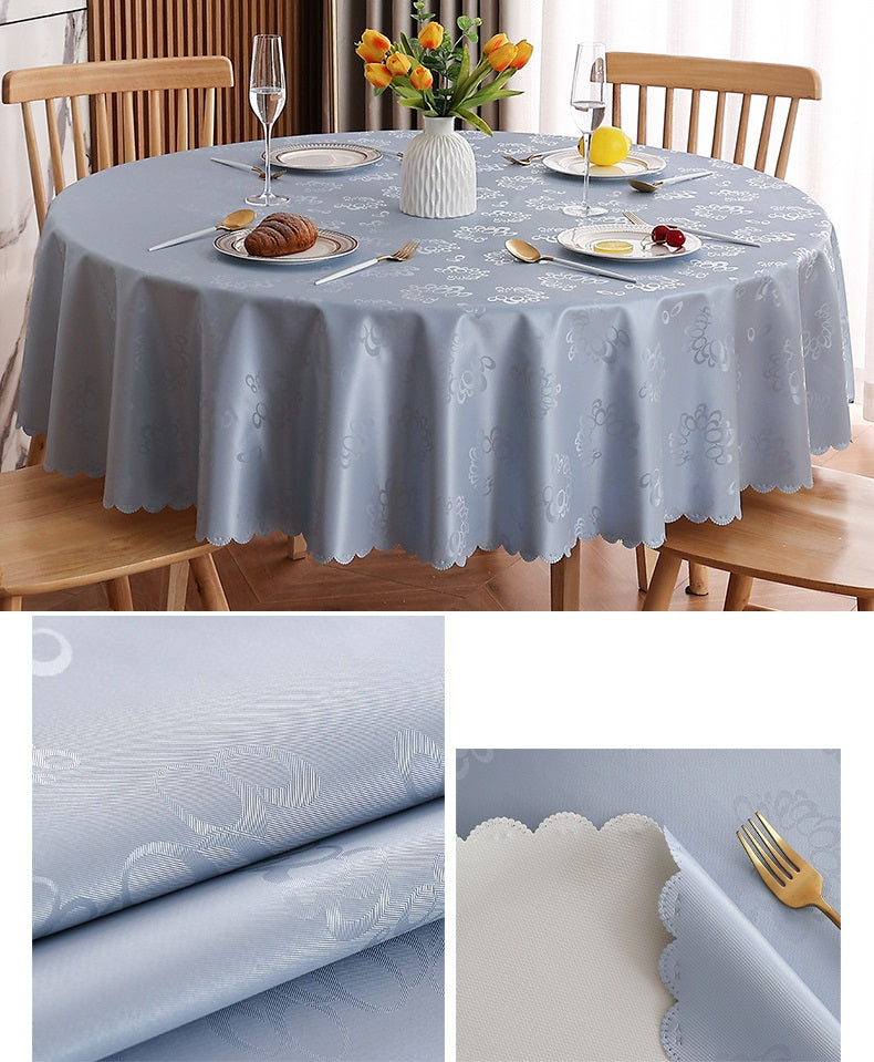 Bulk 47 Inch Oilcloth Tablecloths PVC Round Tablecloths for Round Tables Wholesale
