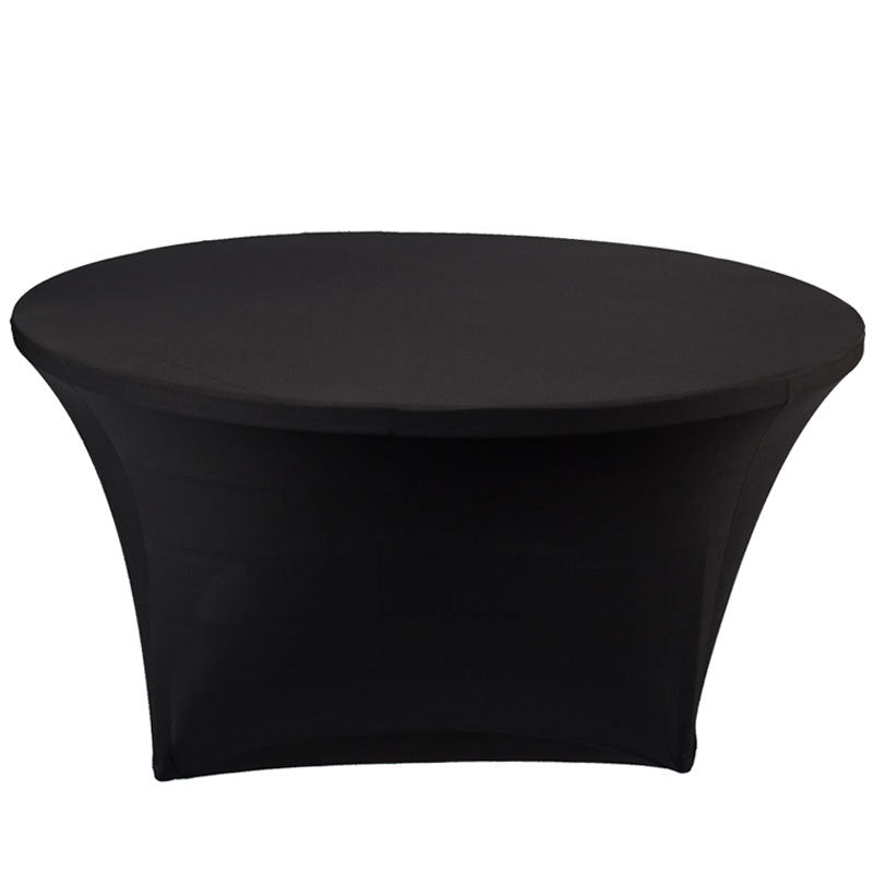 Bulk 10 Pcs Round Tablecloths Spandex Stretchable Table Cloth Wholesale