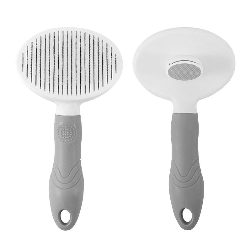 Premium Self Cleaning Slicker Brush for Cats Dogs Skin Friendly Grooming Tool Stainless Steel Bristles All-Season Use