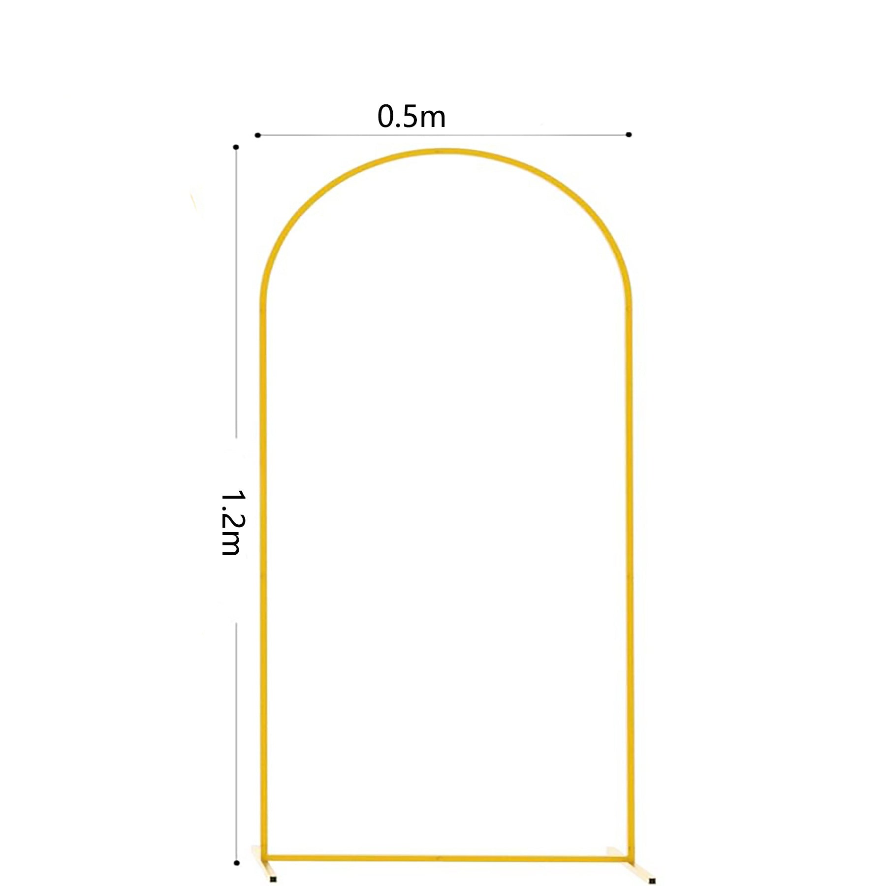 Bulk Gold Wedding Arch Metal Wedding Arch for Wedding Ceremony Birthday Party Bridal Baby Shower Photo Booth Garden Floral Balloon Arch Decoration Wholesale