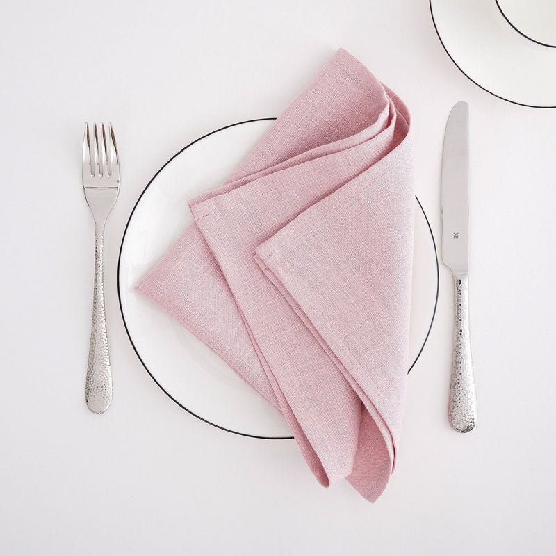 Bulk Linen Napkins 2025 100% French Flax Reusable Biodegradable Table Dining Rustic Weddings Restaurant Banquet Wholesale