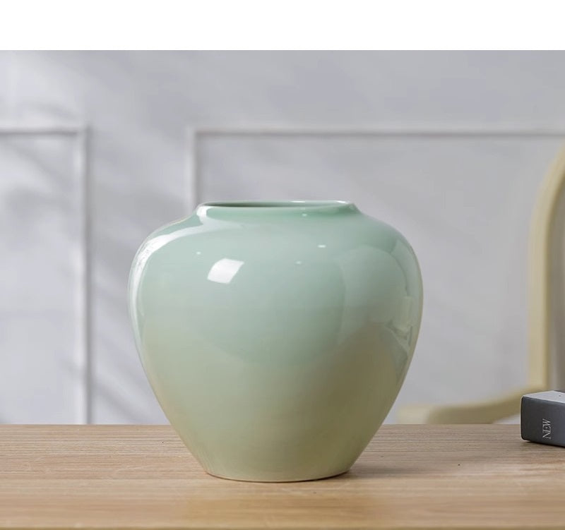 Bulk Home Furnishing Ceramic Vase Jingdezhen Desktop Vase Decoration Wholesale