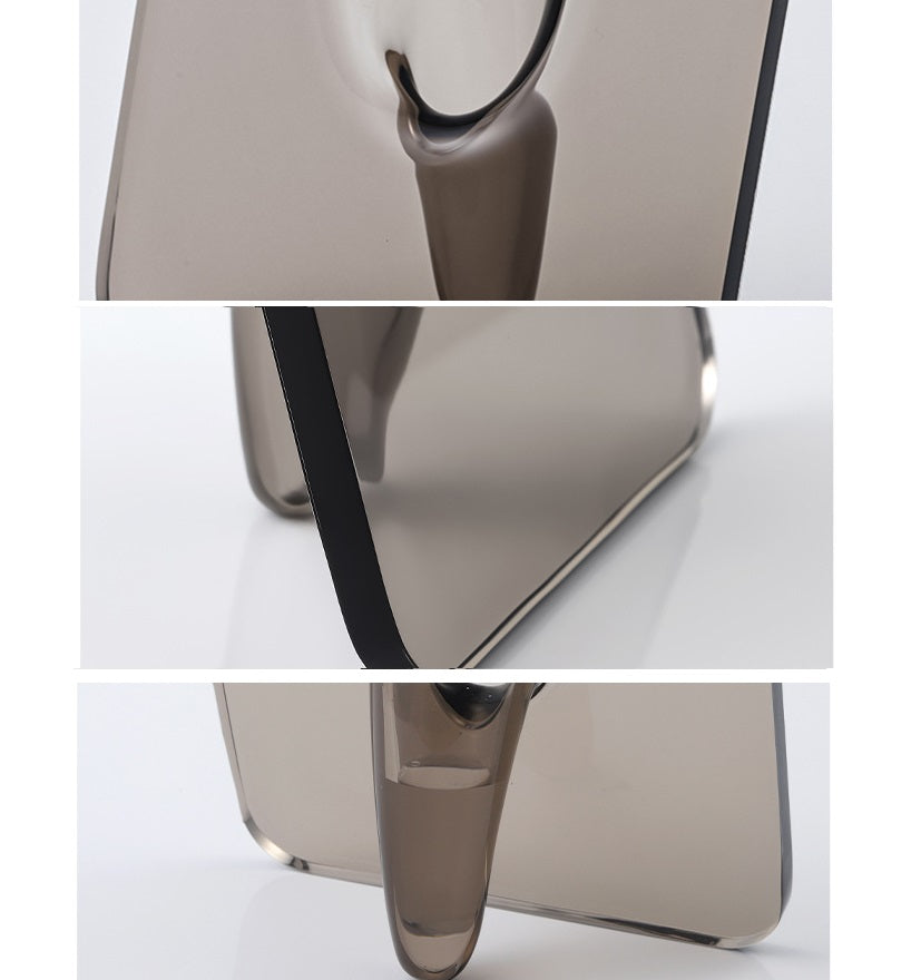 Bulk 5 Pcs 5.9X7.9 Inch Clear Rectangular Flower Vase Acrylic Frame Vase Wholesale