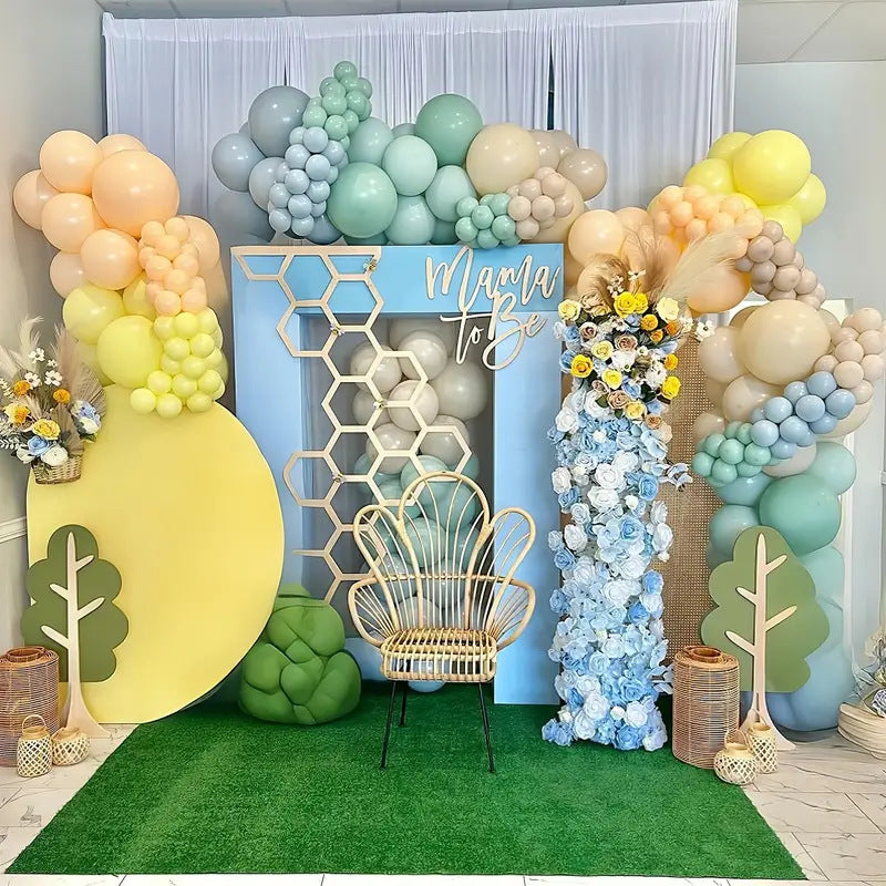 Jungle Theme Garland Balloon Kit - Birthday Party Decorations Forest Series Balloon Chain