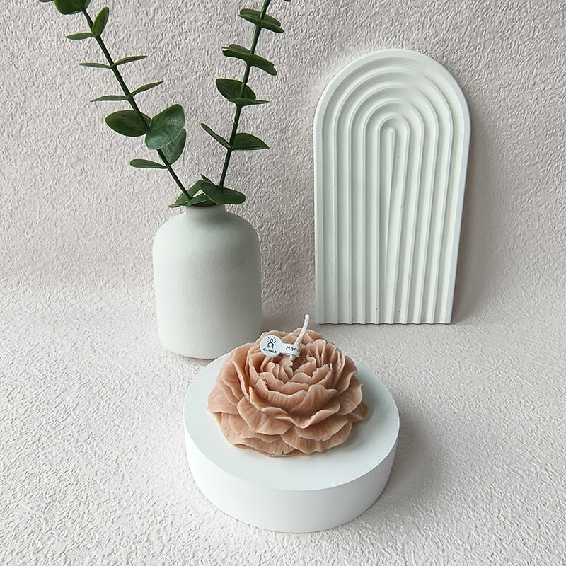 Peony Aromatherapy Candle - Valentine's/Mother's Day Gift & Cozy Ambiance Decor