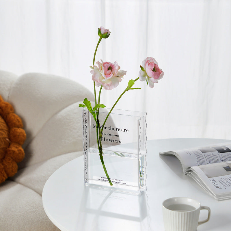 Bulk Book Acrylic Vases Wholesale