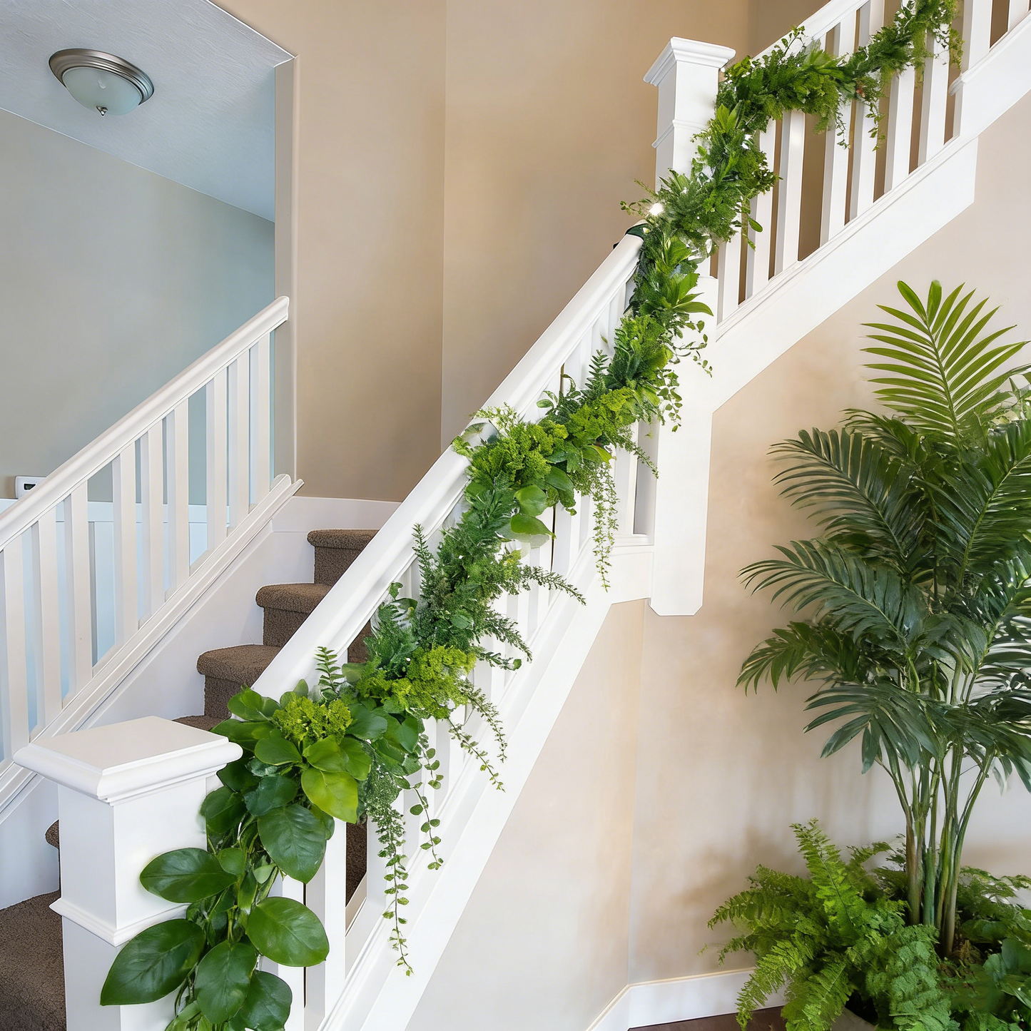 Railing Garland Ties - Fun Stylish & Practical Decor Fasteners for Railings