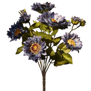 1 Bundle Artificial Flowers Fake Sunflowers Bouquet with Stem - Artificialmerch