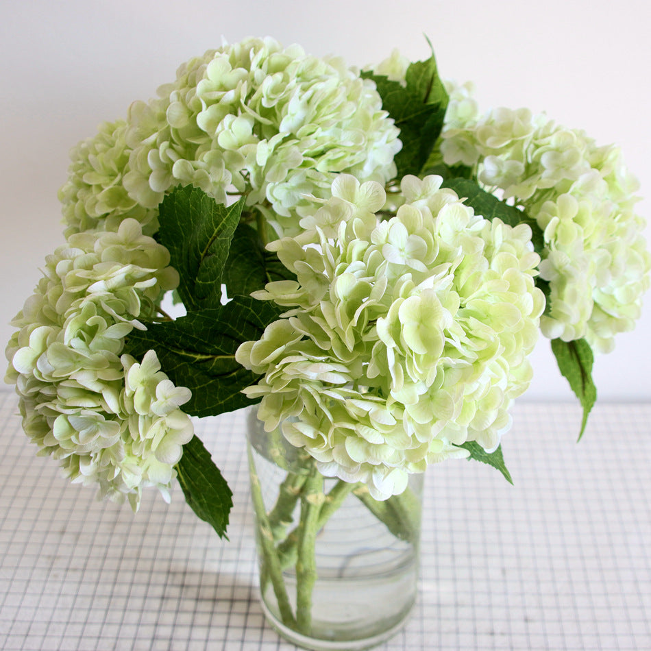 Bulk 20" Hydrangea Stem Real Touch Flowers Artificial Flower Arrangements Wholesale