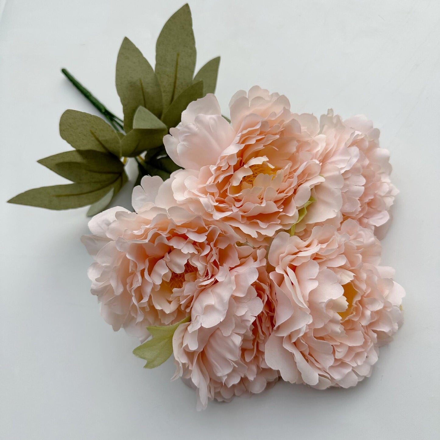 Bulk 18" Large Peonies Bush Artificial Silk Flowers Wholesale