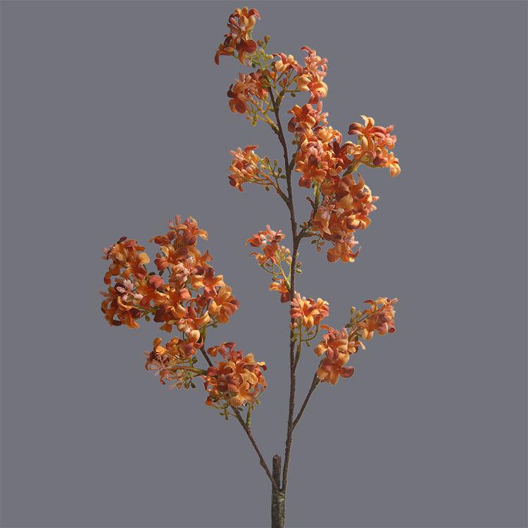 1 Branch Vintage Artificial Lilac Syringa Vulgaris Bouquet Artificial Flowers - Artificialmerch
