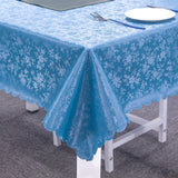 Bulk Beige 60" x 84" Rectangular Tablecloth Heavy Duty Waterproof Wipeable Table Cover for Kitchen and Dining Room Wholesale