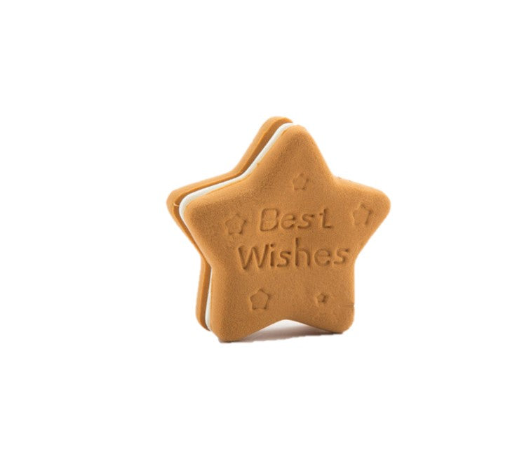 Artificial Gingerbread Cookie Decorations 12 Pcs Realistic Biscuits Christmas Ornaments