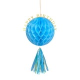 10-Pack 14-Inch Foldable Honeycomb Ball Decorations with Tassels – Birthday Party Decor Supplies