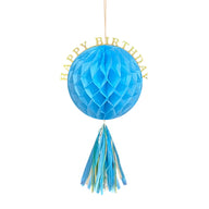 10-Pack 14-Inch Foldable Honeycomb Ball Decorations with Tassels – Birthday Party Decor Supplies