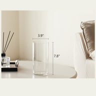 Bulk 2 Pcs Clear Cylinder Acrylic Vases Cylinder Floating Candle Holders For Centerpieces Wedding Home Decoration Wholesale