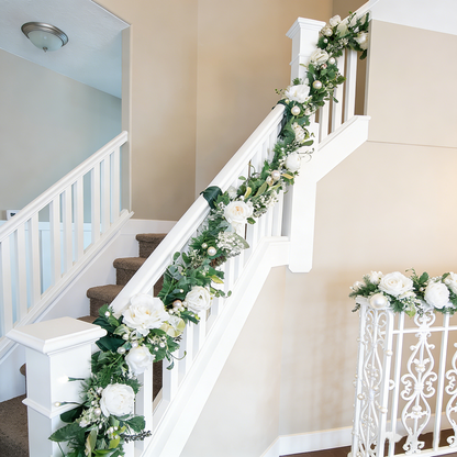 Railing Garland Ties - Fun Stylish & Practical Decor Fasteners for Railings