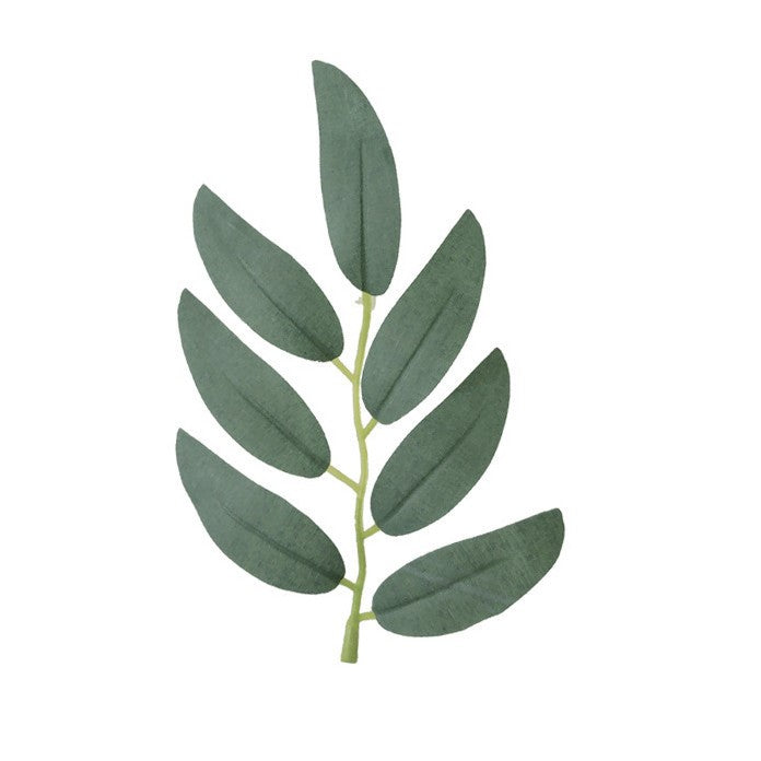 100 Pcs Artificial Willow Leaves for Crafts Wedding Decoration Bulk Pack