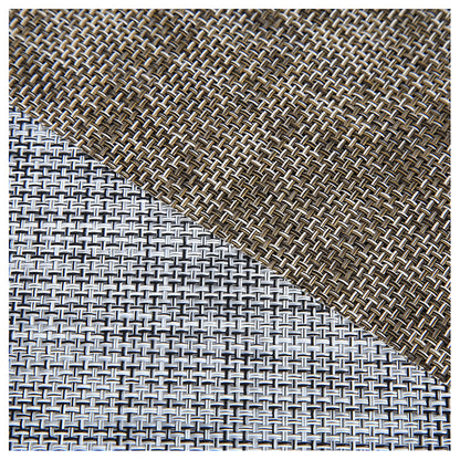 Bulk 2 PCS 17 Inch PVC Placemat Non-Slip Heat Resistant Placemat Wholesale