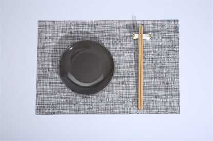 Bulk 2 PCS 17 Inch PVC Placemat Non-Slip Heat Resistant Placemat Wholesale