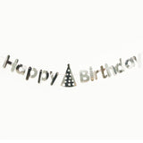 Bulk Glitter Happy Birthday Banner for Girls Boys Kids Adults Birthday Party Supplies Wholesale