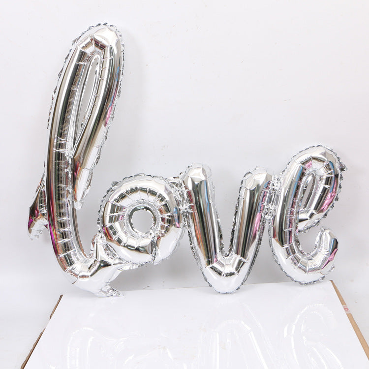 Bulk 18 Inch Love Letter Foil Balloon for Weddings Valentine's Day Engagement Party Wholesale