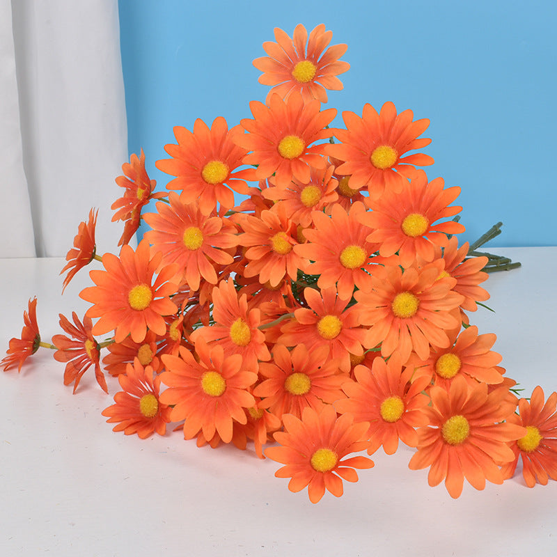 10 Pcs 20 Inch Artificial Silk Gerber Daisy Spray Stems Bulk Wholesale